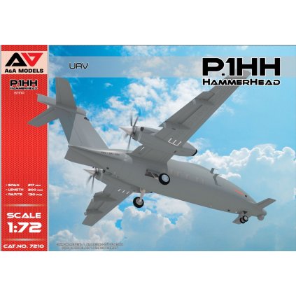 1/72 P.1HH HammerHead UAV (2nd flying prototype)