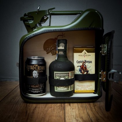 Mini Kanystr Bar Diplomático (Barva Kanystr Baru Bílý Mini Kanystr Bar, Zabalit kanystr do bedny BPZ? BPZ - Bedna Poslední Záchrany)