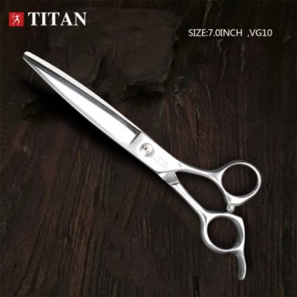 Kadeřnické nůžky 7" TITAN TY70 VG-10 Profesional