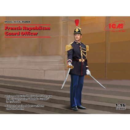 1:16 ICM French Republican Guard Officer