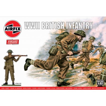 Classic Kit VINTAGE A02718V - WWII British Infantry (1:32)
