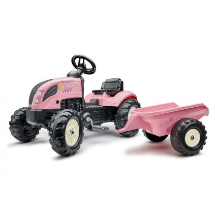 FALK - Šlapací traktor Country Star s vlečkou