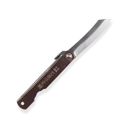 4881 17 japonsky nuz higonokami m chrom ocel sk 5 s mosaznou rukojeti