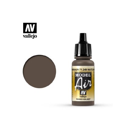 13046 1 vallejo model air 71249 nato brown 17ml