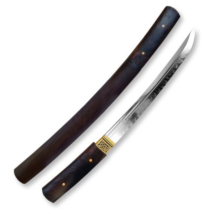 4917 9 funkcni tanto kurokage z ebenoveho dreva s realnym hamonem