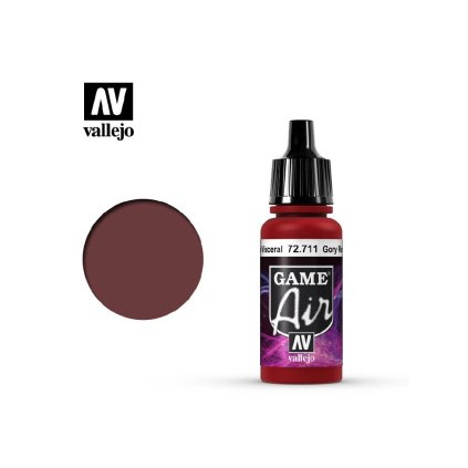 14003 1 vallejo game air 72711 gory red 17ml
