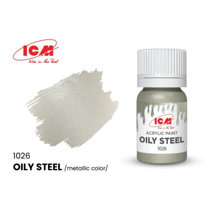 23135 1 23135 icm oily steel bottle 12 ml