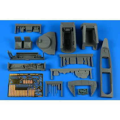 19931 1 19931 1 32 me 262 b 1a u 1 nightfighter cockpit set for revell kit