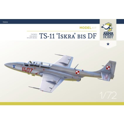 70667 1 1 72 ts 11 iskra model kit arma hobby