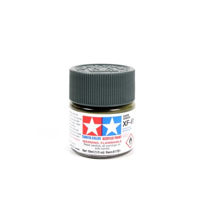 18125 1 18125 tamiya 81761 acrylic mini xf 61 dark green