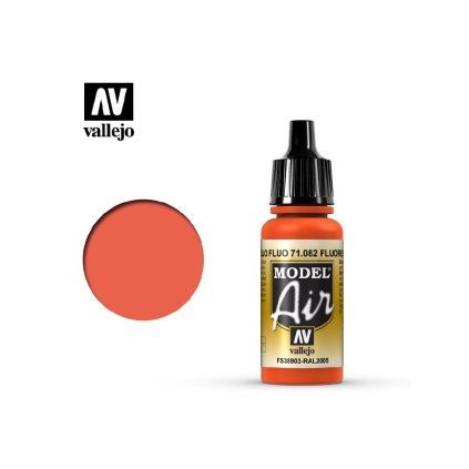 12320 1 vallejo model air 71082 fluorescent red fluorescent 18 ml