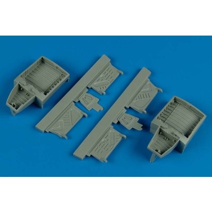 23762 1 23762 1 48 f4u 7 corsair wheel bays hasegawa