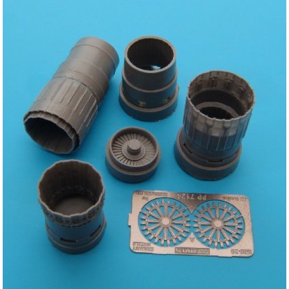 49004 1 49004 1 72 mig 29 fulcrum exhaust nozzles hasegawa