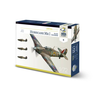16034 1 1 72 hurricane mk i allied squadrons limited edition arma hobby