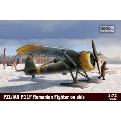18854 1 1 72 pzl iar p 11f romanian fighter on skis ibg