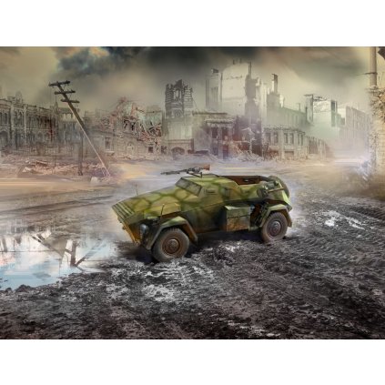 49811 1 49811 1 35 sd kfz 247 ausf b with mg 34 machine gun