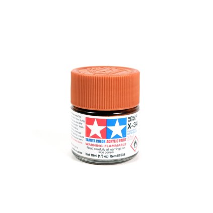 15848 1 15848 tamiya 81534 acrylic mini x 34 metallic brown