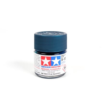 16313 1 16313 tamiya 81513 acrylic mini x 13 metallic blue