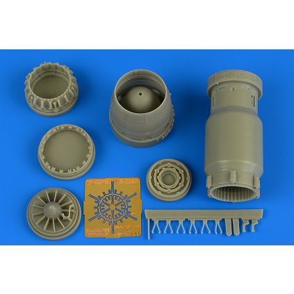 34583 1 34583 1 48 mig 27 early exhaust nozzle opened trumpeter