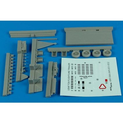 23609 1 1 48 flightline trailer f 2a steel platform