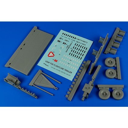 21221 1 21221 1 32 flightline trailer f 2a steel platform