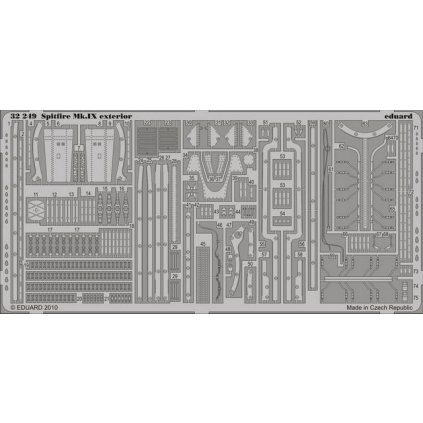 79511 1 spitfire mk ix exterior recommended for tamiya