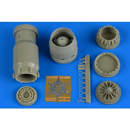 32246 1 32246 1 48 mig 23bn late exhaust nozzle closed trumpeter