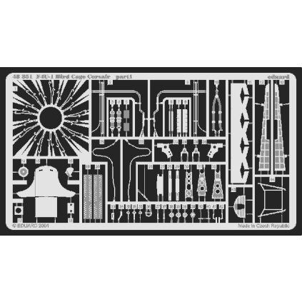 13688 f4u 1 birdcage recommended for tamiya