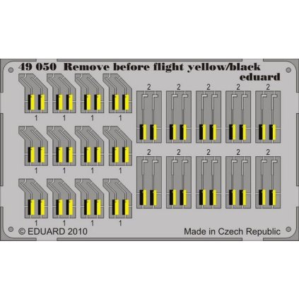 80192 1 48 remove before flight yellow black