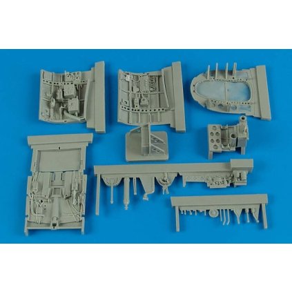 31205 1 31205 1 32 a6m2b zero fighter cockpit set tamiya