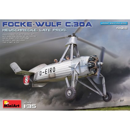 4652 1 4652 1 35 focke wulf fw c 30a heuschrecke late prod miniart
