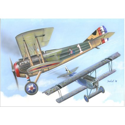 17411 1 1 144 fokker d vii vs spad xiii duels in the sky valom