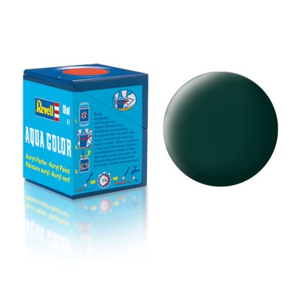35402 1 revell aqua color 36140 matna cernozelena black green mat