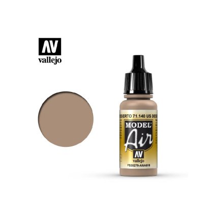 5930 1 vallejo model air 71140 us desert sand 17ml