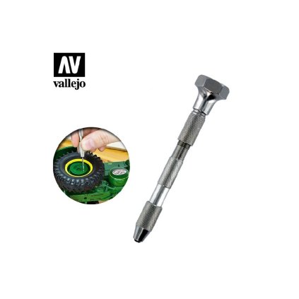 50663 1 50663 23365 vallejo hobby tools spin top pin vice double ended t09001