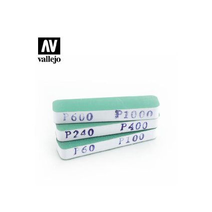 7652 1 7652 23370 vallejo hobby tools flexi sanders dual grit 90x19x12mm t04002