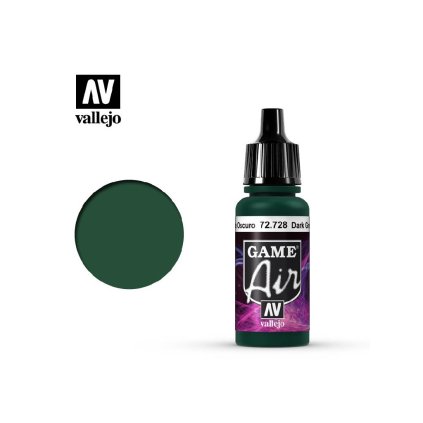 10811 1 vallejo game air 72728 dark green 17ml