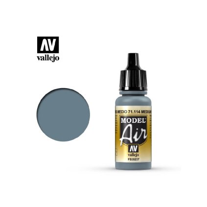 9761 1 vallejo model air 71114 medium gray 17ml