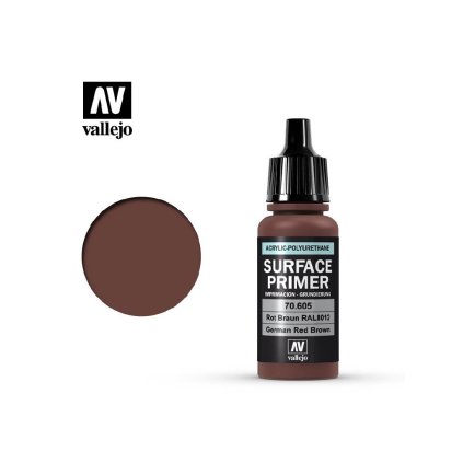 43232 1 vallejo surface primer 70605 ger red brown 17ml