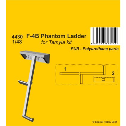 34016 34016 1 48 f 4b phantom ladder from tamiya kit