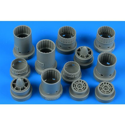 28709 1 1 48 f 4b n c d rf 4b c phantom ii exhaust nozzles hasegawa