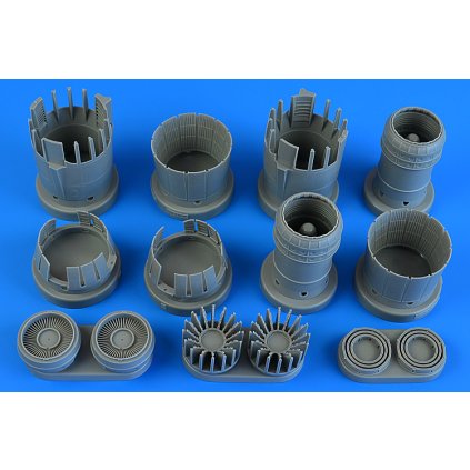 20699 1 1 48 sr 71a blackbird exhaust nozzles opened for revell kit