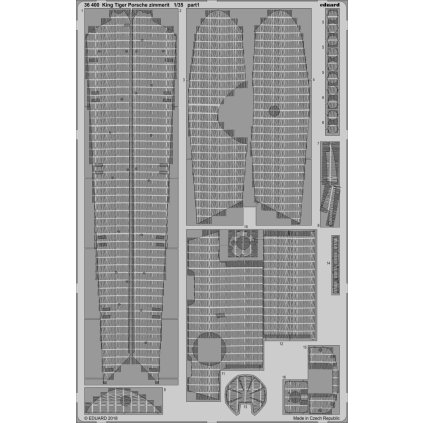57605 1 35 king tiger porsche zimmerit for meng kit