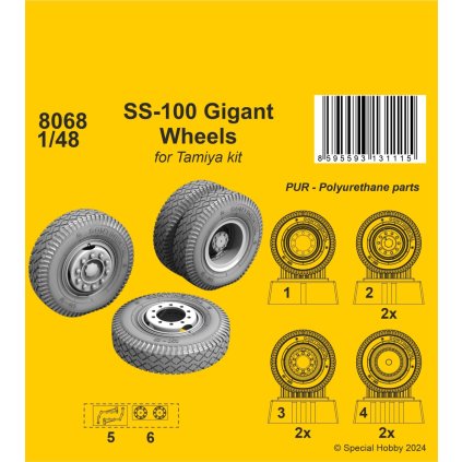 28280 1 1 48 ss 100 gigant wheels for tamiya kits