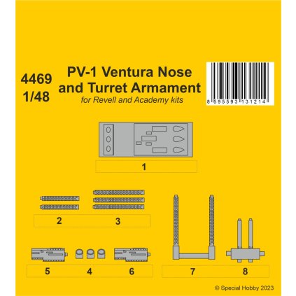 28331 28331 1 48 pv 1 ventura nose and turret armament