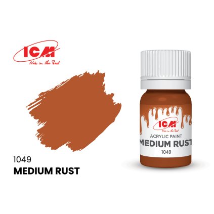 27164 1 27164 icm medium rust bottle 12 ml