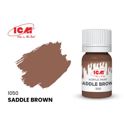 25871 1 25871 icm saddle brown bottle 12 ml