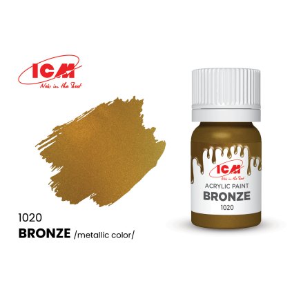 27872 1 icm bronze bottle 12 ml