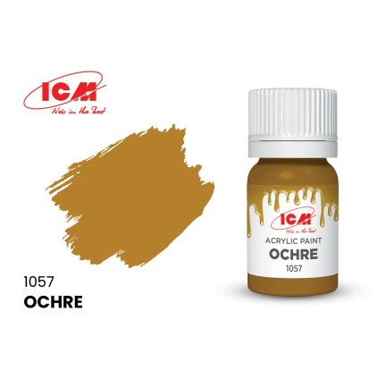 29747 1 icm ochre bottle 12 ml