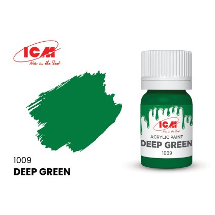 19787 1 19787 icm deep green bottle 12 ml